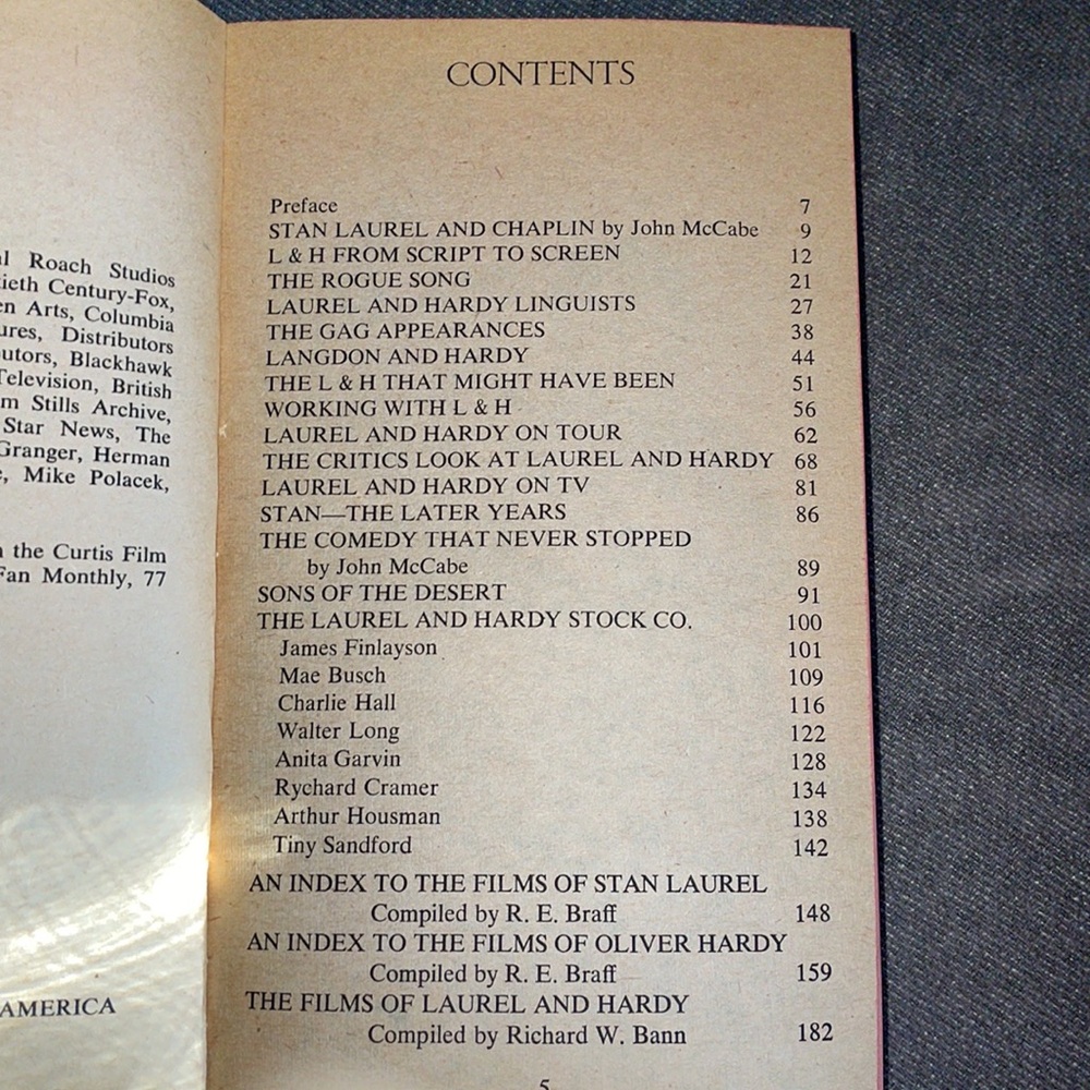 Vintage The Laurel & Hardy book. Official book.  1st Edition 1973 - Picture 7 of 7